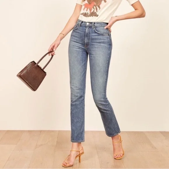 Reformation Stevie Ultra High Rise Jean in Sydney Size 26 - Picture 1 of 3
